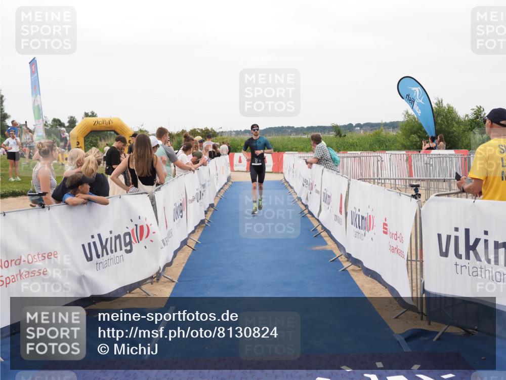 22.06.2025 - Viking Triathlon MichiJ http://msf.ph/oto/8130824 22.06.2025 15:33:48 Ziel 57 meine-sportfotos.de