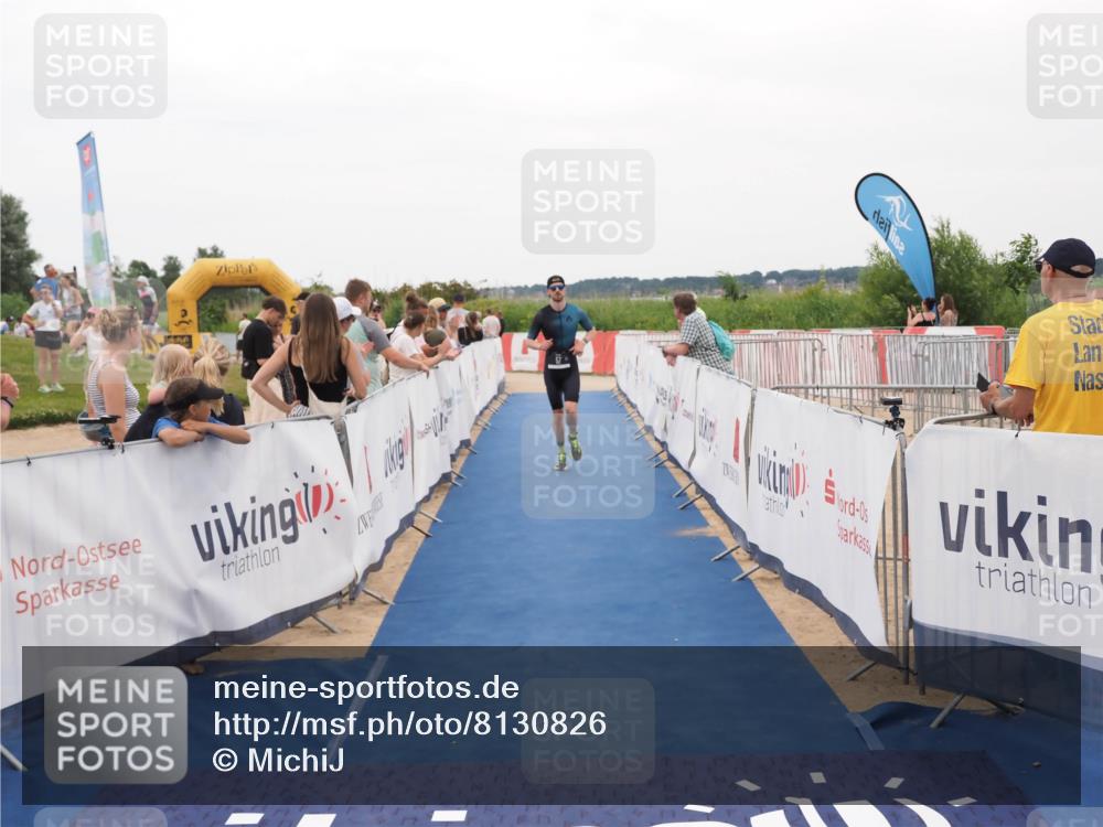 22.06.2025 - Viking Triathlon MichiJ http://msf.ph/oto/8130826 22.06.2025 15:33:48 Ziel 57 meine-sportfotos.de