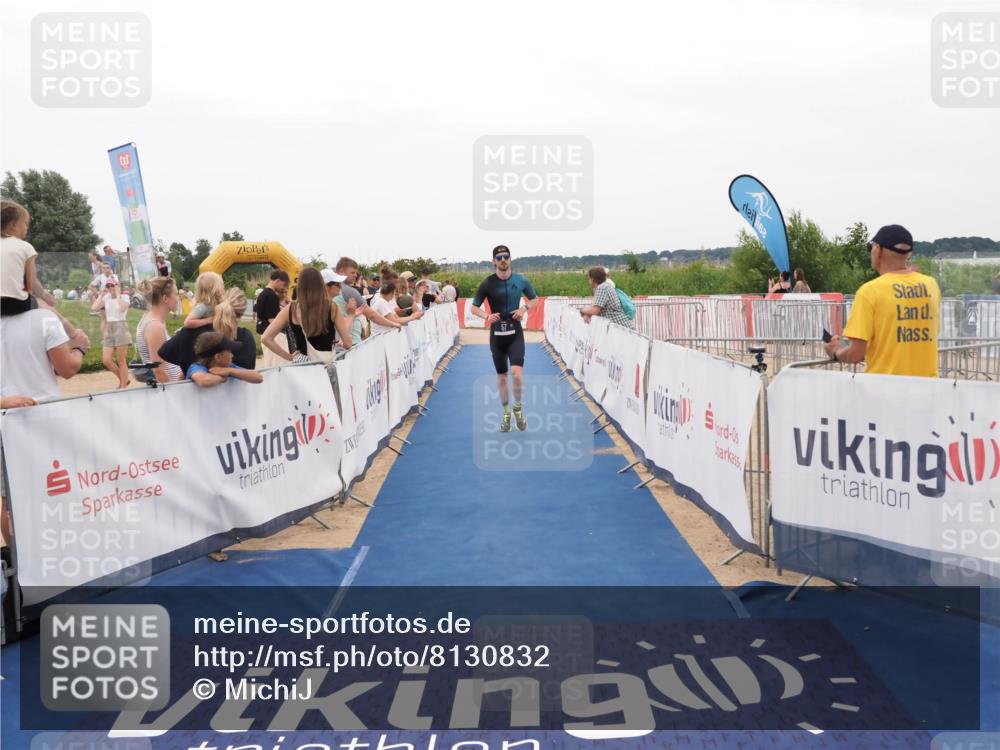 22.06.2025 - Viking Triathlon MichiJ http://msf.ph/oto/8130832 22.06.2025 15:33:49 Ziel 57 meine-sportfotos.de