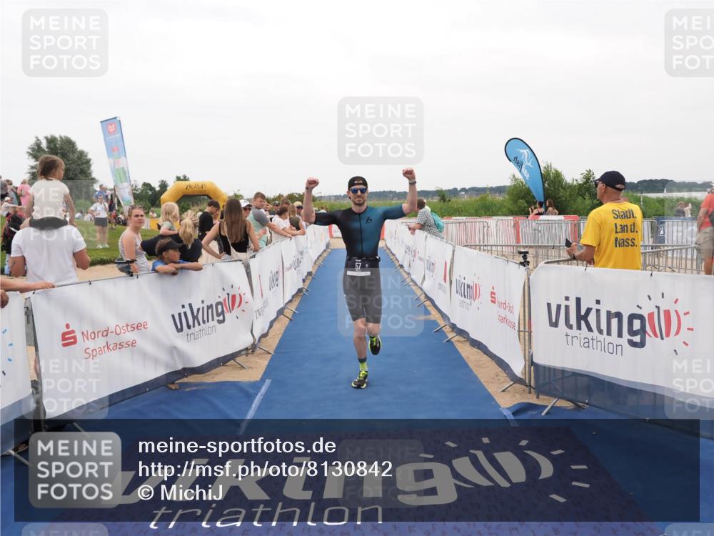 22.06.2025 - Viking Triathlon MichiJ http://msf.ph/oto/8130842 22.06.2025 15:33:50 Ziel 57 meine-sportfotos.de