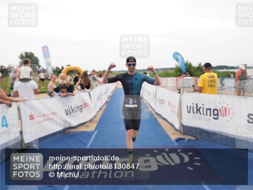 22.06.2025 - Viking Triathlon MichiJ http://msf.ph/oto/8130847 22.06.2025 15:33:51 Ziel 57 meine-sportfotos.de