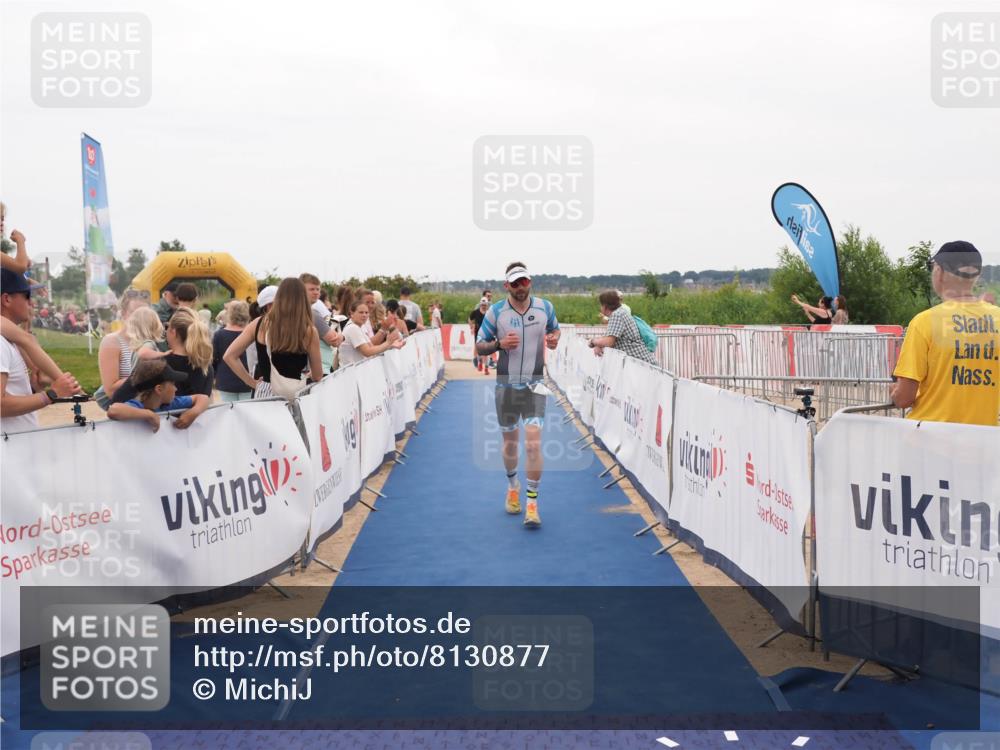 22.06.2025 - Viking Triathlon MichiJ http://msf.ph/oto/8130877 22.06.2025 15:34:15 Ziel 232, 361 meine-sportfotos.de