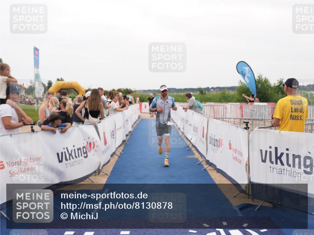 22.06.2025 - Viking Triathlon MichiJ http://msf.ph/oto/8130878 22.06.2025 15:34:15 Ziel 232, 361 meine-sportfotos.de