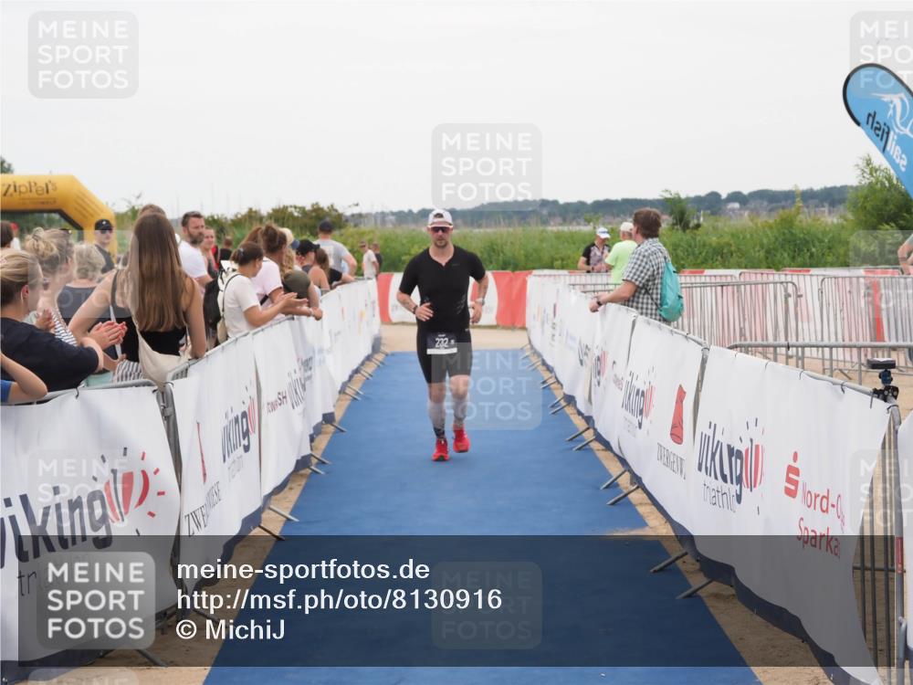 22.06.2025 - Viking Triathlon MichiJ http://msf.ph/oto/8130916 22.06.2025 15:34:20 Ziel 232, 361 meine-sportfotos.de