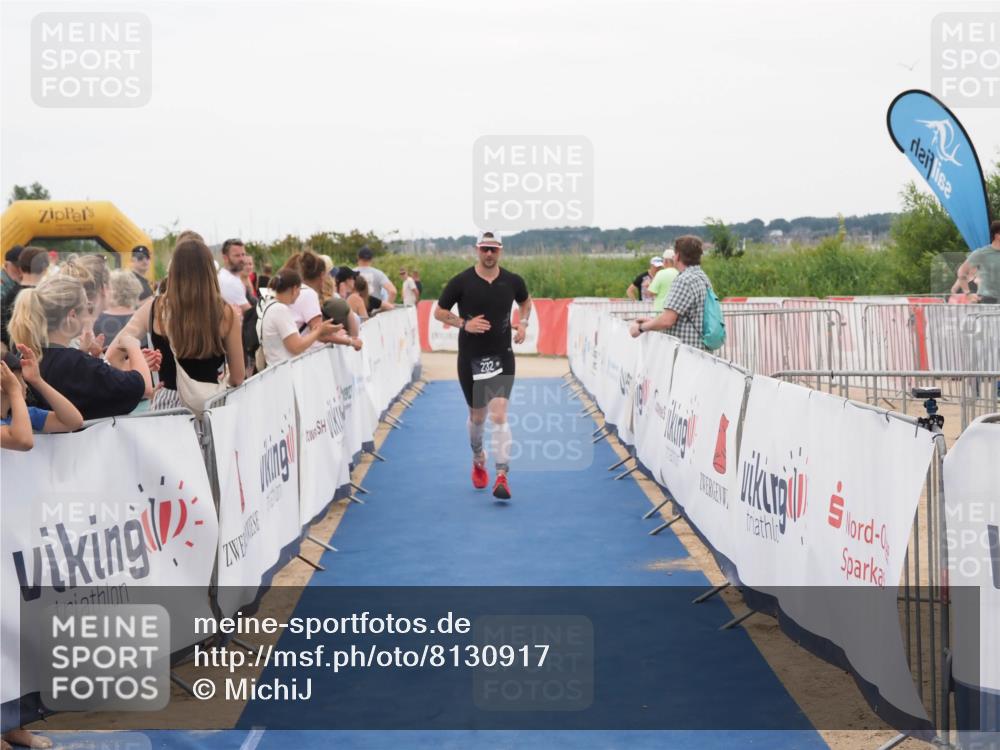 22.06.2025 - Viking Triathlon MichiJ http://msf.ph/oto/8130917 22.06.2025 15:34:20 Ziel 232, 361 meine-sportfotos.de