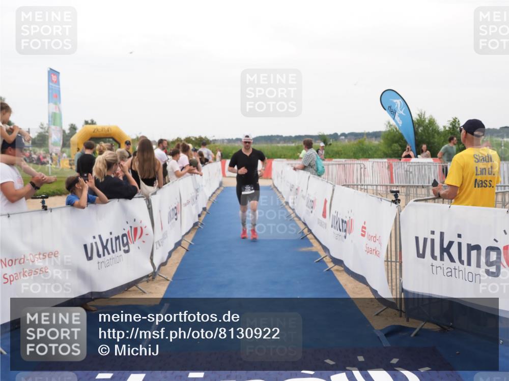 22.06.2025 - Viking Triathlon MichiJ http://msf.ph/oto/8130922 22.06.2025 15:34:21 Ziel 232, 361 meine-sportfotos.de