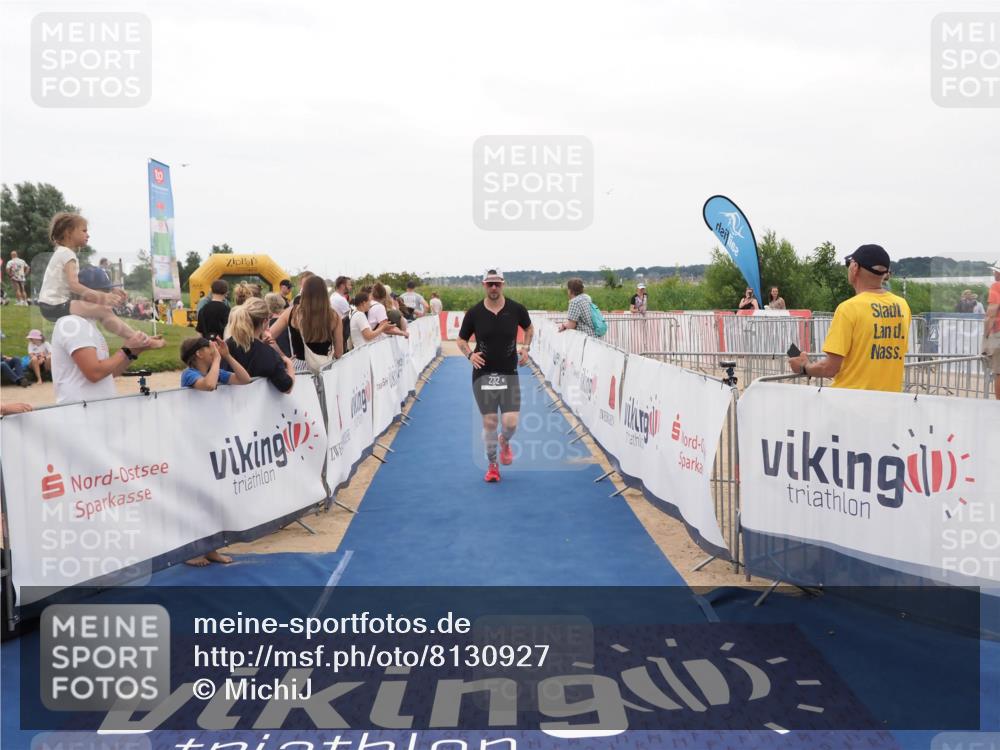22.06.2025 - Viking Triathlon MichiJ http://msf.ph/oto/8130927 22.06.2025 15:34:21 Ziel 232, 361 meine-sportfotos.de