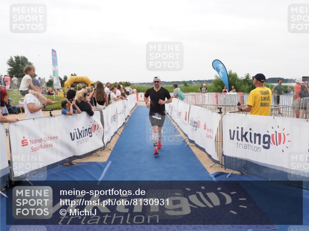 22.06.2025 - Viking Triathlon MichiJ http://msf.ph/oto/8130931 22.06.2025 15:34:22 Ziel 232 meine-sportfotos.de