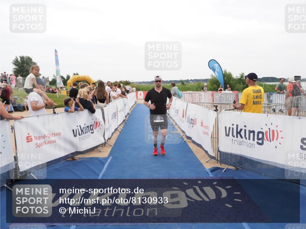 22.06.2025 - Viking Triathlon MichiJ http://msf.ph/oto/8130933 22.06.2025 15:34:22 Ziel 232 meine-sportfotos.de