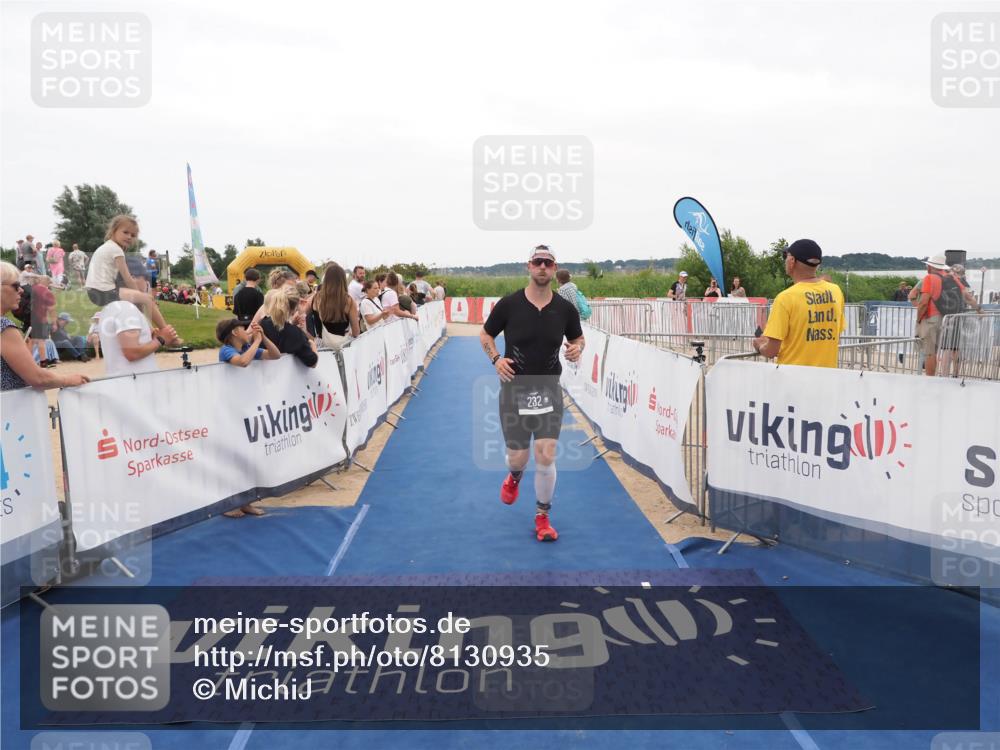 22.06.2025 - Viking Triathlon MichiJ http://msf.ph/oto/8130935 22.06.2025 15:34:22 Ziel 232 meine-sportfotos.de