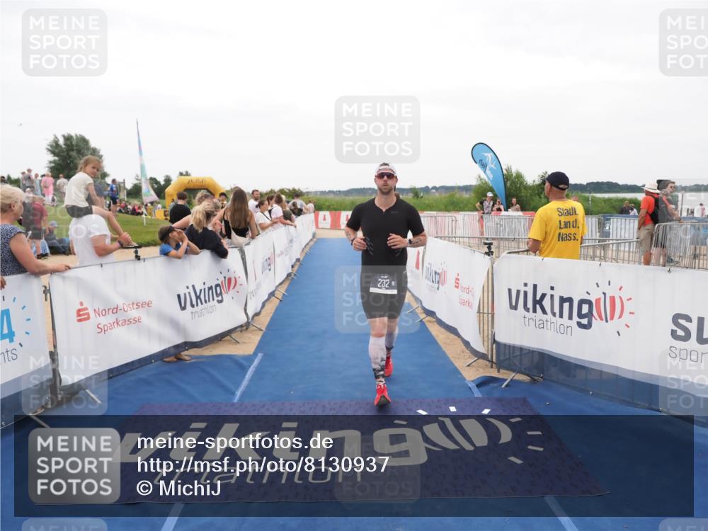 22.06.2025 - Viking Triathlon MichiJ http://msf.ph/oto/8130937 22.06.2025 15:34:23 Ziel 232 meine-sportfotos.de