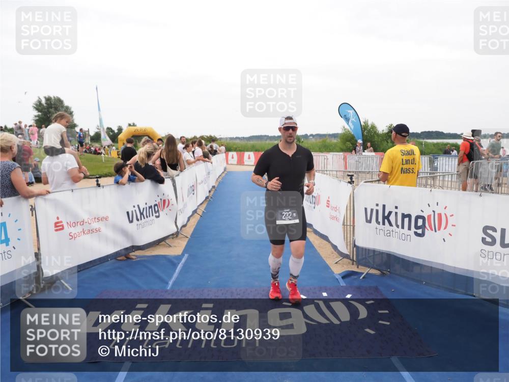 22.06.2025 - Viking Triathlon MichiJ http://msf.ph/oto/8130939 22.06.2025 15:34:23 Ziel 232 meine-sportfotos.de
