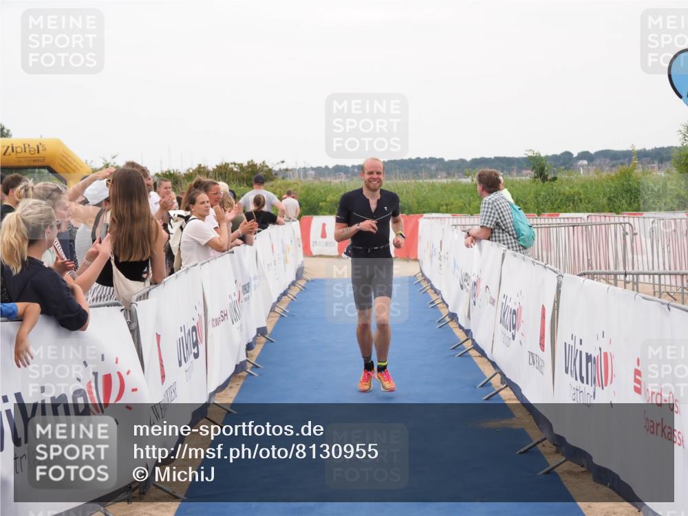22.06.2025 - Viking Triathlon MichiJ http://msf.ph/oto/8130955 22.06.2025 15:34:32 Ziel 225 meine-sportfotos.de