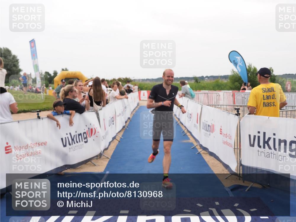 22.06.2025 - Viking Triathlon MichiJ http://msf.ph/oto/8130968 22.06.2025 15:34:34 Ziel 225 meine-sportfotos.de