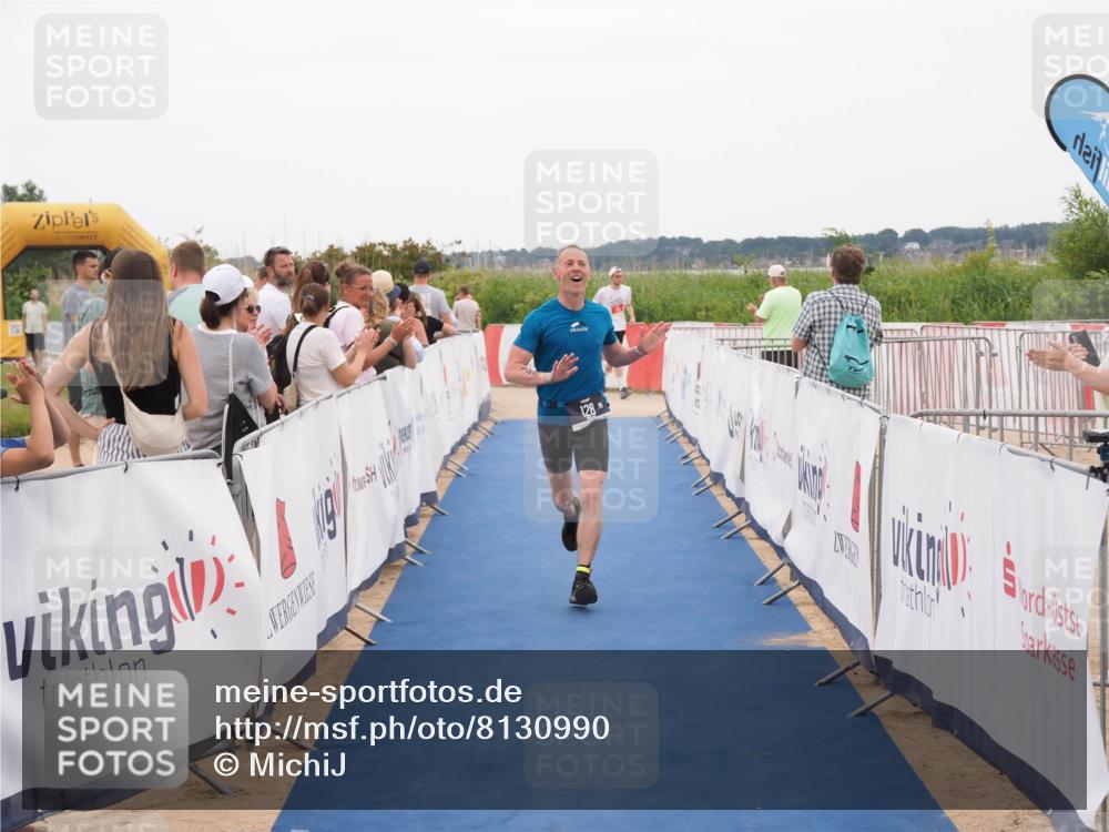 22.06.2025 - Viking Triathlon MichiJ http://msf.ph/oto/8130990 22.06.2025 15:34:53 Ziel 128 meine-sportfotos.de