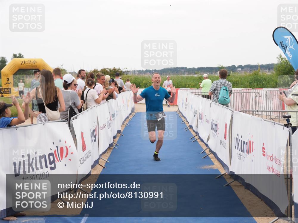 22.06.2025 - Viking Triathlon MichiJ http://msf.ph/oto/8130991 22.06.2025 15:34:53 Ziel 128 meine-sportfotos.de