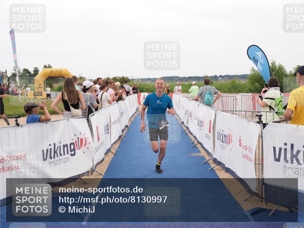 22.06.2025 - Viking Triathlon MichiJ http://msf.ph/oto/8130997 22.06.2025 15:34:54 Ziel 128 meine-sportfotos.de