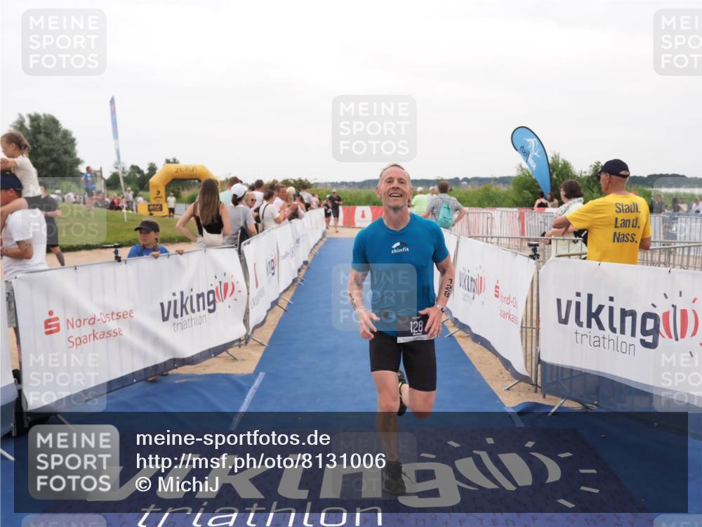 22.06.2025 - Viking Triathlon MichiJ http://msf.ph/oto/8131006 22.06.2025 15:34:55 Ziel 128 meine-sportfotos.de