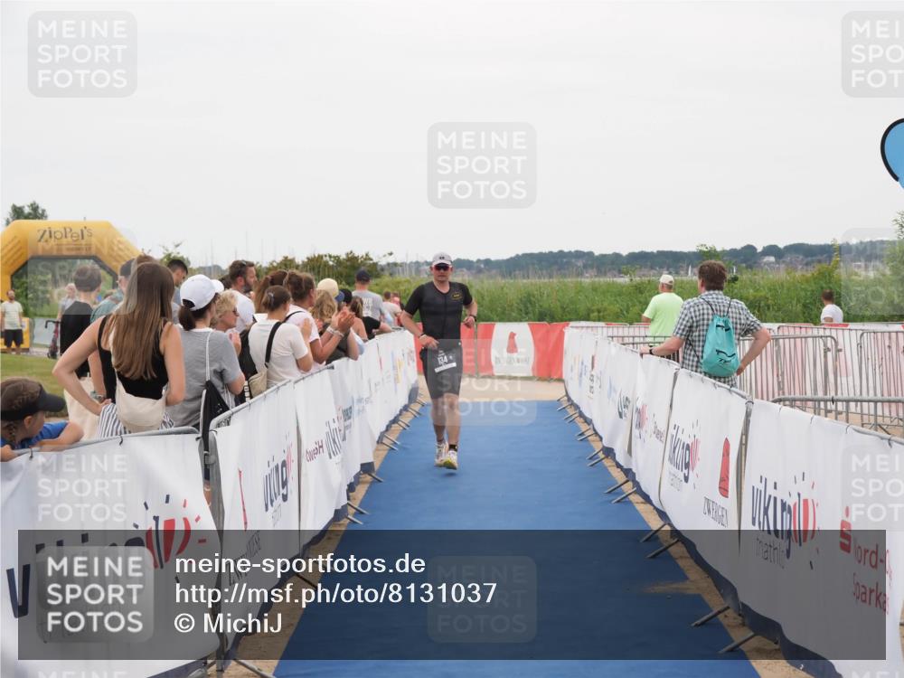 22.06.2025 - Viking Triathlon MichiJ http://msf.ph/oto/8131037 22.06.2025 15:35:01 Ziel 134 meine-sportfotos.de