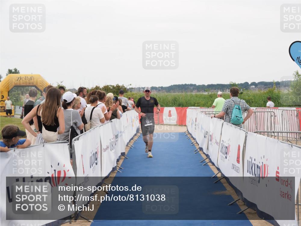 22.06.2025 - Viking Triathlon MichiJ http://msf.ph/oto/8131038 22.06.2025 15:35:01 Ziel 134 meine-sportfotos.de