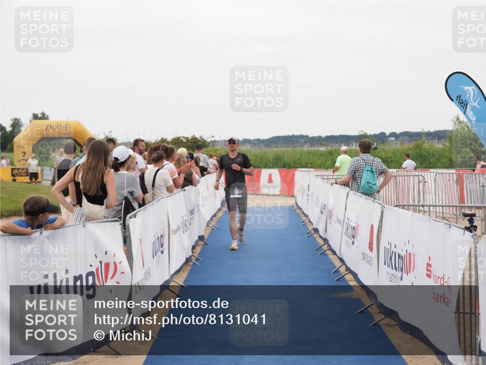 22.06.2025 - Viking Triathlon MichiJ http://msf.ph/oto/8131041 22.06.2025 15:35:01 Ziel 134 meine-sportfotos.de