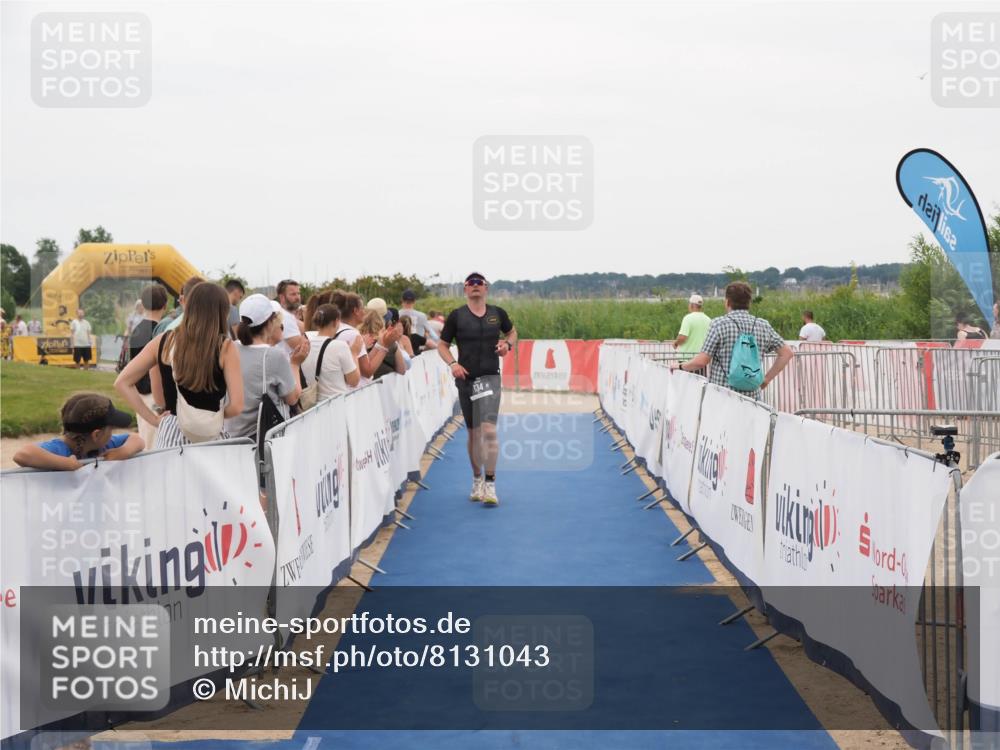 22.06.2025 - Viking Triathlon MichiJ http://msf.ph/oto/8131043 22.06.2025 15:35:02 Ziel 134 meine-sportfotos.de
