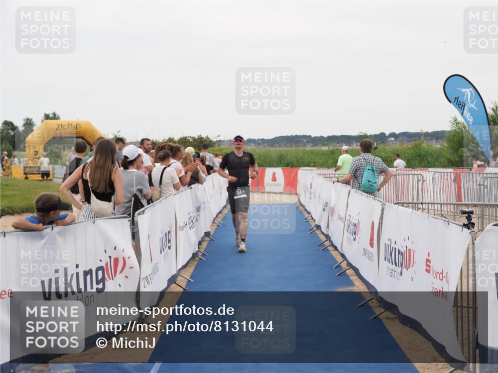 22.06.2025 - Viking Triathlon MichiJ http://msf.ph/oto/8131044 22.06.2025 15:35:02 Ziel 134 meine-sportfotos.de