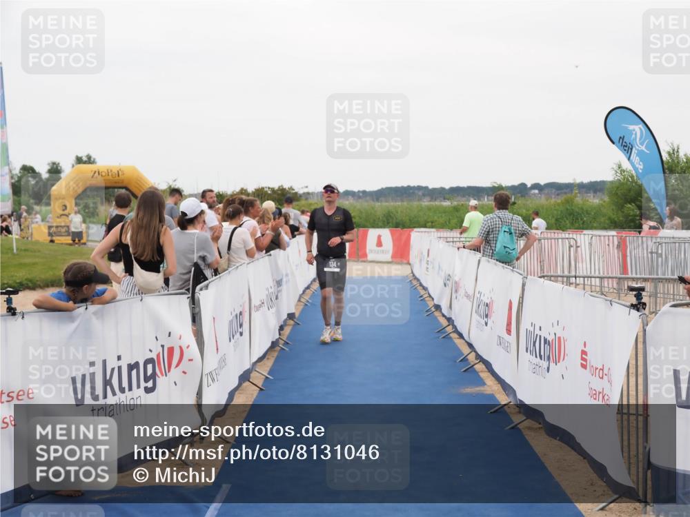 22.06.2025 - Viking Triathlon MichiJ http://msf.ph/oto/8131046 22.06.2025 15:35:02 Ziel 134 meine-sportfotos.de