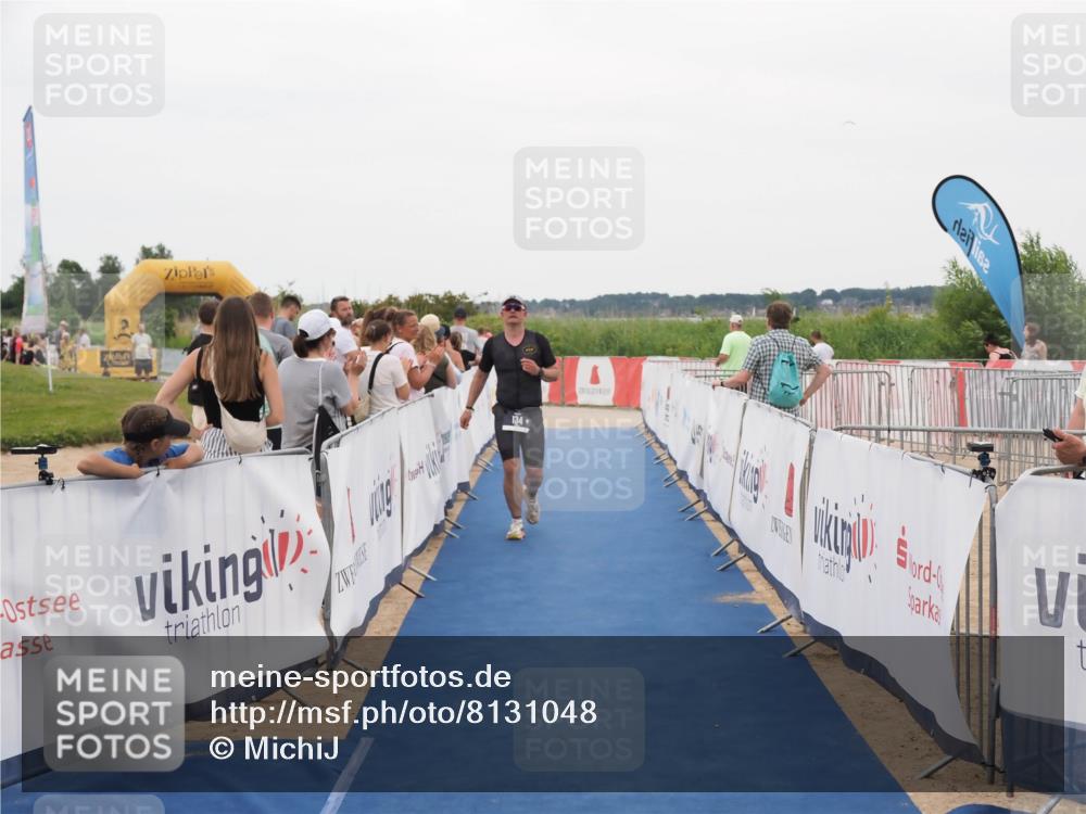 22.06.2025 - Viking Triathlon MichiJ http://msf.ph/oto/8131048 22.06.2025 15:35:02 Ziel 134 meine-sportfotos.de