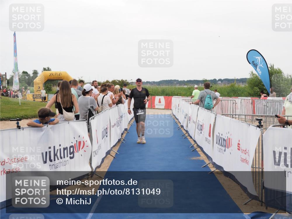 22.06.2025 - Viking Triathlon MichiJ http://msf.ph/oto/8131049 22.06.2025 15:35:02 Ziel 134 meine-sportfotos.de