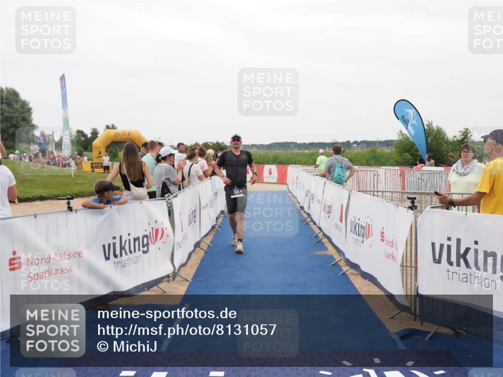 22.06.2025 - Viking Triathlon MichiJ http://msf.ph/oto/8131057 22.06.2025 15:35:03 Ziel 134 meine-sportfotos.de