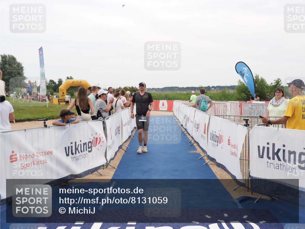 22.06.2025 - Viking Triathlon MichiJ http://msf.ph/oto/8131059 22.06.2025 15:35:04 Ziel 134 meine-sportfotos.de