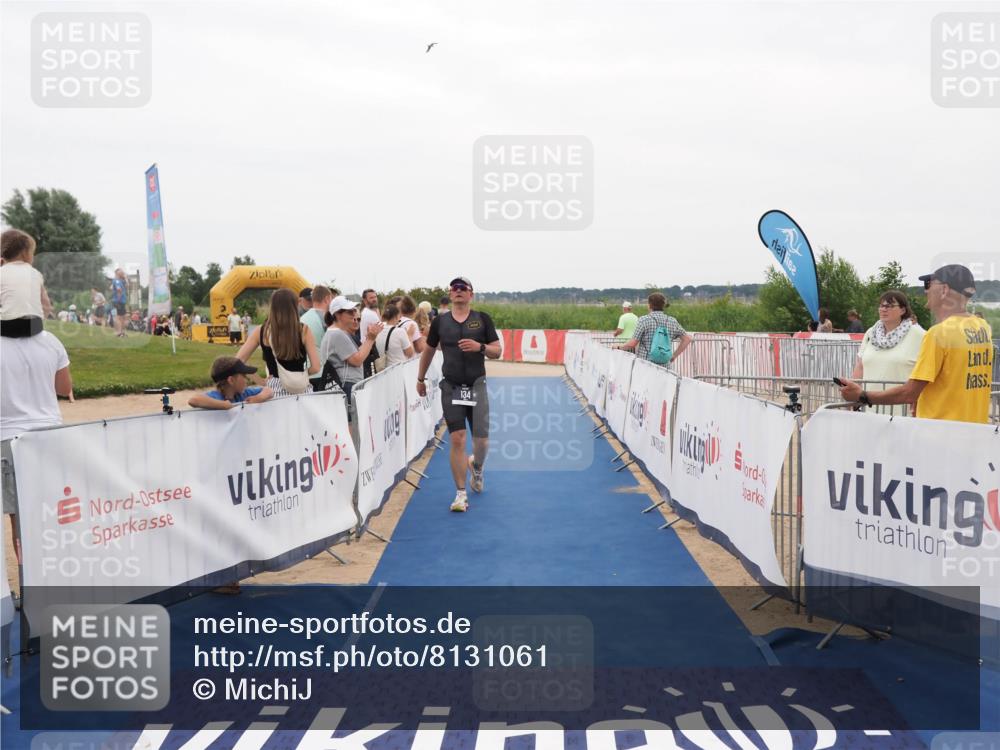 22.06.2025 - Viking Triathlon MichiJ http://msf.ph/oto/8131061 22.06.2025 15:35:04 Ziel 134 meine-sportfotos.de