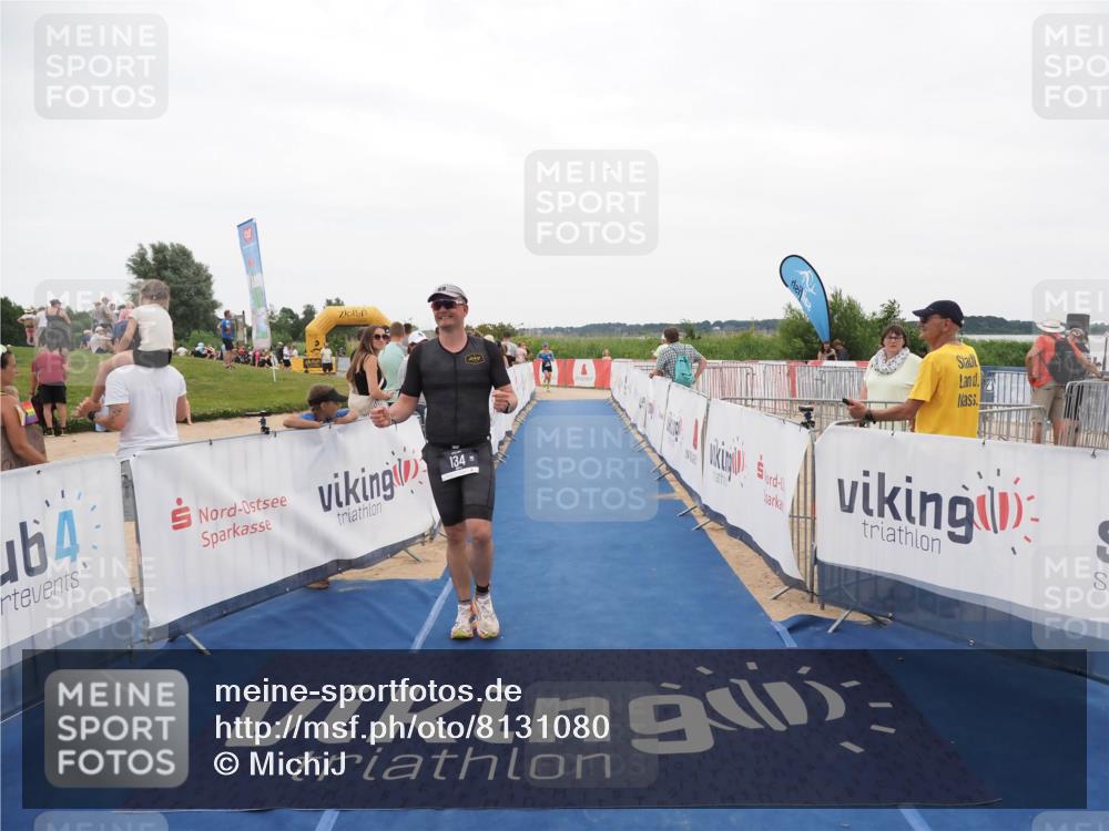 22.06.2025 - Viking Triathlon MichiJ http://msf.ph/oto/8131080 22.06.2025 15:35:06 Ziel 134, 553 meine-sportfotos.de