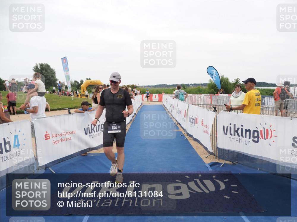 22.06.2025 - Viking Triathlon MichiJ http://msf.ph/oto/8131084 22.06.2025 15:35:07 Ziel 134, 553 meine-sportfotos.de