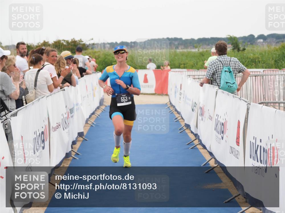 22.06.2025 - Viking Triathlon MichiJ http://msf.ph/oto/8131093 22.06.2025 15:35:11 Ziel 134, 553 meine-sportfotos.de