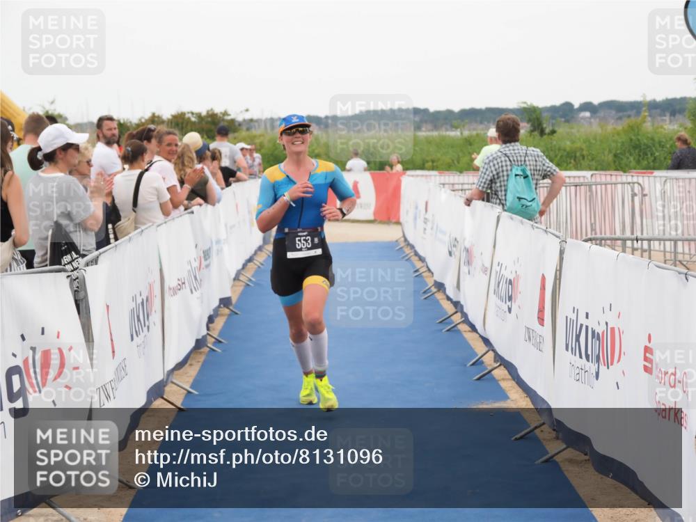 22.06.2025 - Viking Triathlon MichiJ http://msf.ph/oto/8131096 22.06.2025 15:35:11 Ziel 134, 553 meine-sportfotos.de
