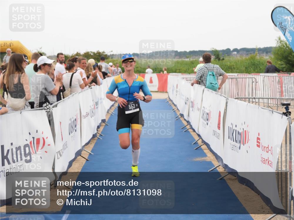 22.06.2025 - Viking Triathlon MichiJ http://msf.ph/oto/8131098 22.06.2025 15:35:12 Ziel 134, 553 meine-sportfotos.de