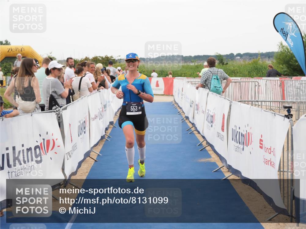 22.06.2025 - Viking Triathlon MichiJ http://msf.ph/oto/8131099 22.06.2025 15:35:12 Ziel 134, 553 meine-sportfotos.de