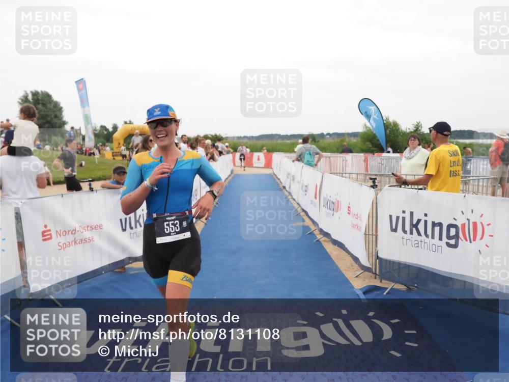 22.06.2025 - Viking Triathlon MichiJ http://msf.ph/oto/8131108 22.06.2025 15:35:13 Ziel 553 meine-sportfotos.de