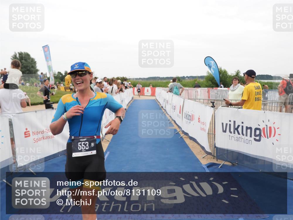 22.06.2025 - Viking Triathlon MichiJ http://msf.ph/oto/8131109 22.06.2025 15:35:13 Ziel 553 meine-sportfotos.de