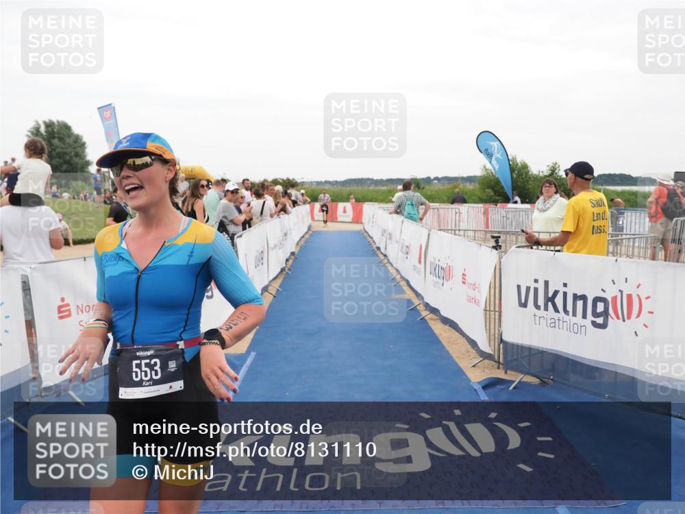 22.06.2025 - Viking Triathlon MichiJ http://msf.ph/oto/8131110 22.06.2025 15:35:13 Ziel 553 meine-sportfotos.de