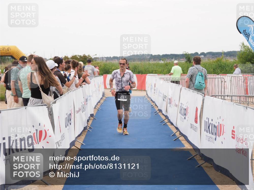 22.06.2025 - Viking Triathlon MichiJ http://msf.ph/oto/8131121 22.06.2025 15:35:19 Ziel 273, 324 meine-sportfotos.de