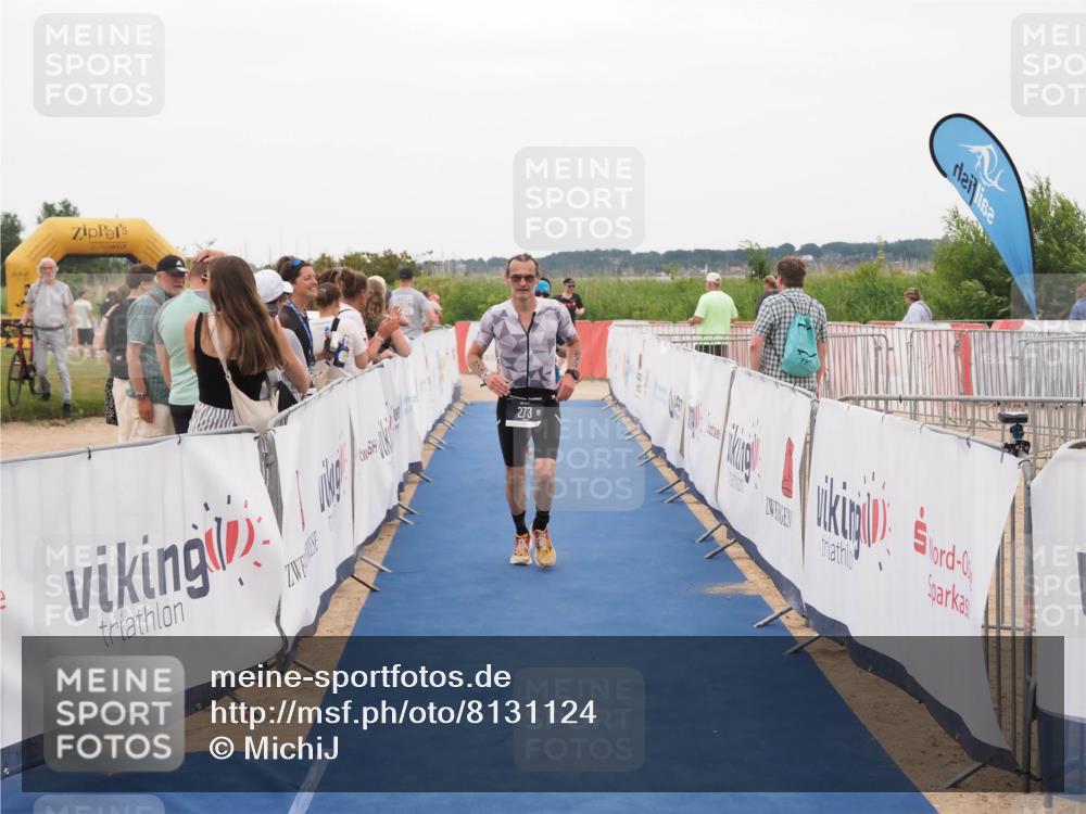 22.06.2025 - Viking Triathlon MichiJ http://msf.ph/oto/8131124 22.06.2025 15:35:19 Ziel 273, 324 meine-sportfotos.de