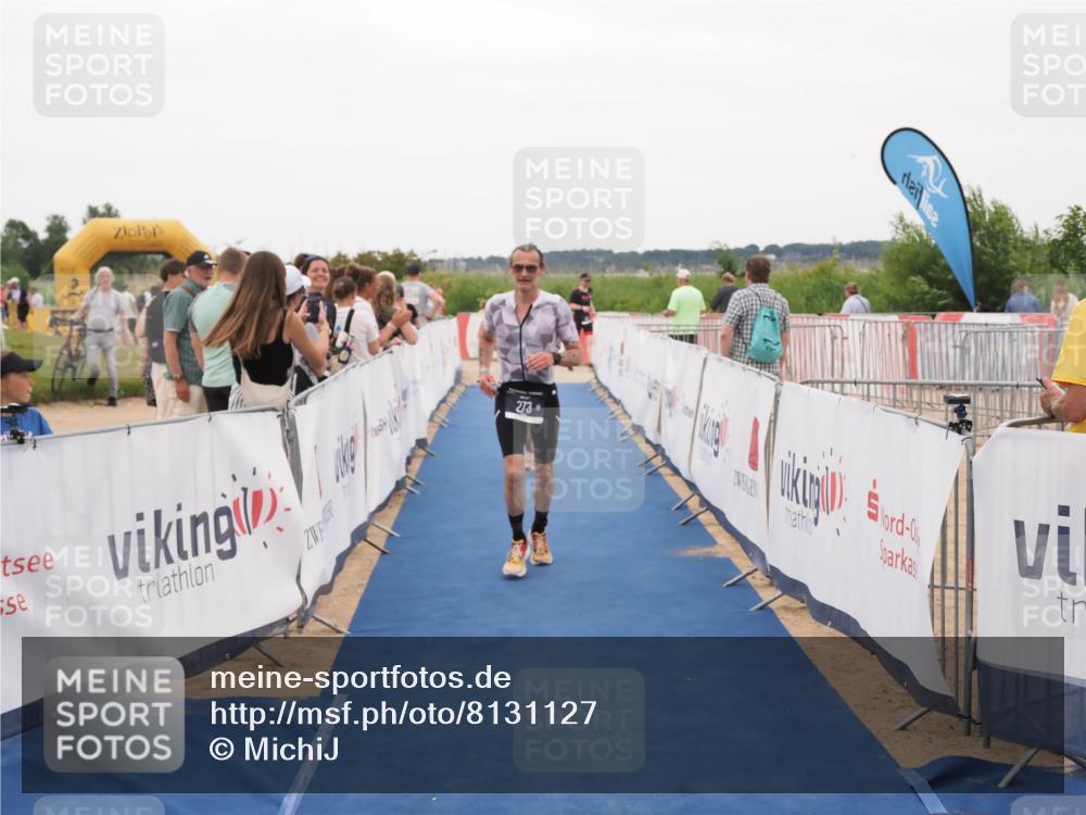 22.06.2025 - Viking Triathlon MichiJ http://msf.ph/oto/8131127 22.06.2025 15:35:19 Ziel 273, 324 meine-sportfotos.de