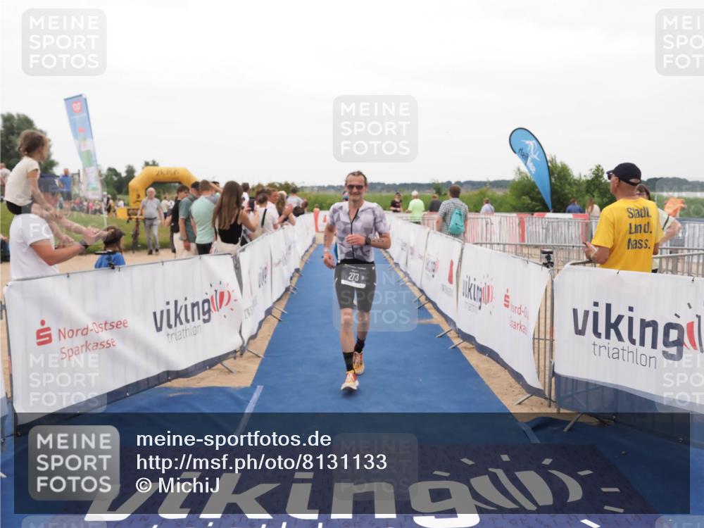 22.06.2025 - Viking Triathlon MichiJ http://msf.ph/oto/8131133 22.06.2025 15:35:20 Ziel 273, 324 meine-sportfotos.de