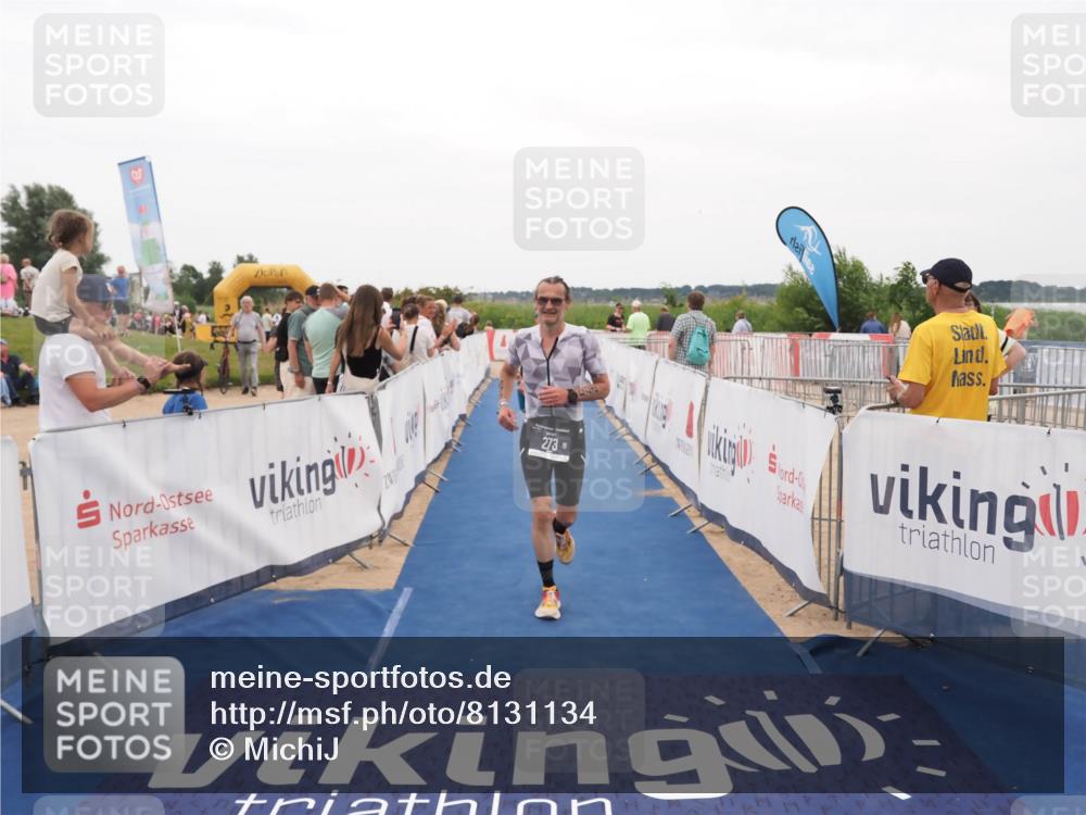 22.06.2025 - Viking Triathlon MichiJ http://msf.ph/oto/8131134 22.06.2025 15:35:20 Ziel 273, 324 meine-sportfotos.de
