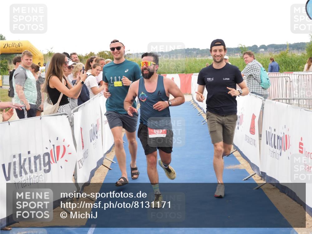 22.06.2025 - Viking Triathlon MichiJ http://msf.ph/oto/8131171 22.06.2025 15:35:32 Ziel 609 meine-sportfotos.de