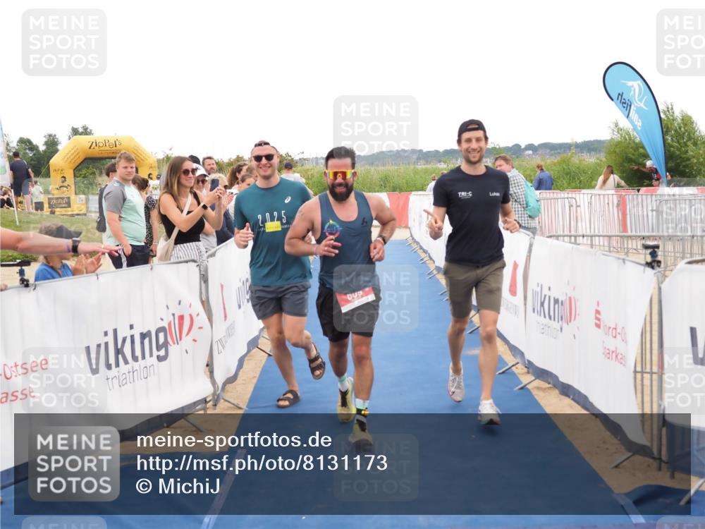 22.06.2025 - Viking Triathlon MichiJ http://msf.ph/oto/8131173 22.06.2025 15:35:32 Ziel 609 meine-sportfotos.de
