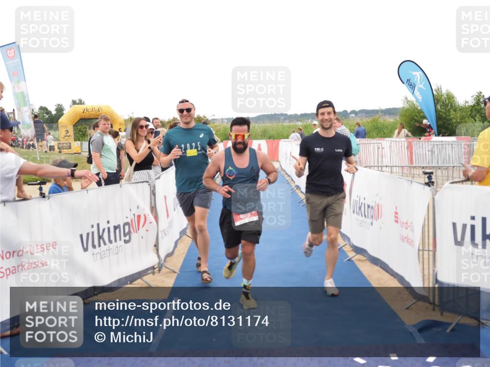 22.06.2025 - Viking Triathlon MichiJ http://msf.ph/oto/8131174 22.06.2025 15:35:32 Ziel 609 meine-sportfotos.de